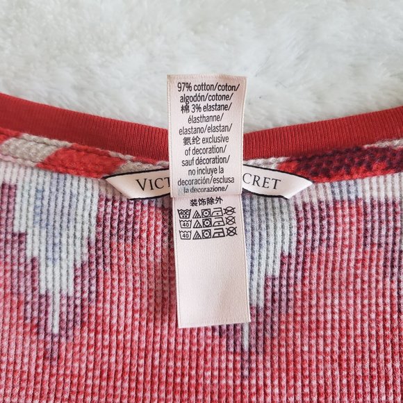 VICTORIA'S SECRET Pullover Multicolor V Neck Sweater SZ XL - Picture 14 of 15